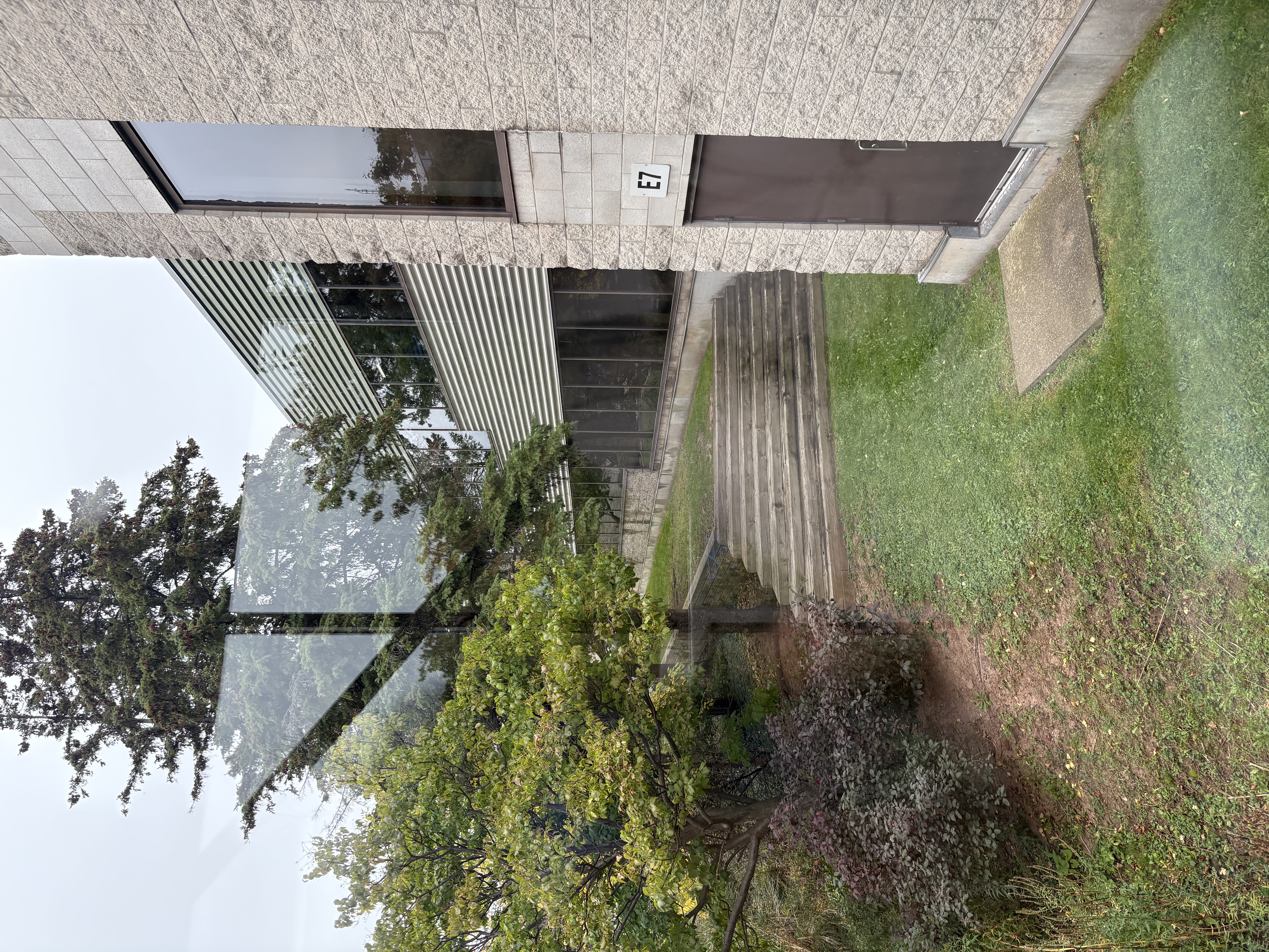 An image taken while exploring campus in a group and taking images.